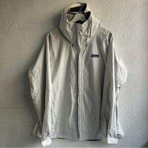 Patagonia Light Gray Raincoat